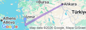 Tour route map