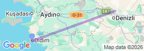 Tour route map