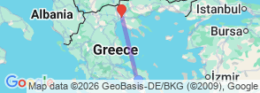 Tour route map