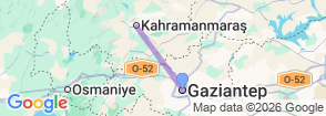 Tour route map