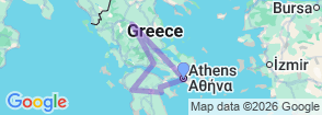 Tour route map