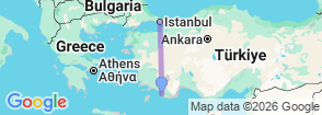 Tour route map