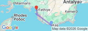 Tour route map