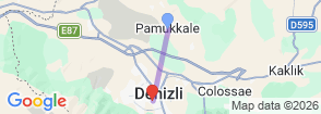 Tour route map