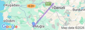 Tour route map