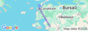 Tour route map