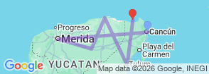 Tour route map