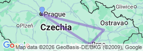 Tour route map