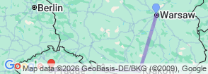 Tour route map