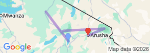 Tour route map