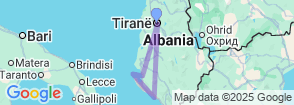Tour route map