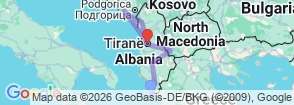 Tour route map