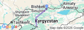 Tour route map