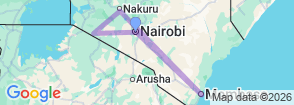 Tour route map