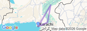 Tour route map