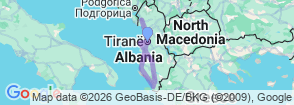 Tour route map