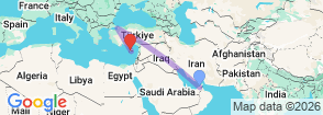 Tour route map