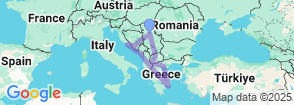 Tour route map