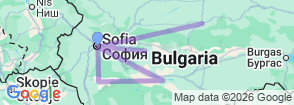 Tour route map