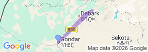 Tour route map