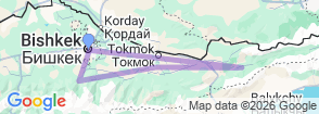 Tour route map