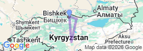 Tour route map