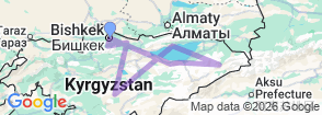 Tour route map
