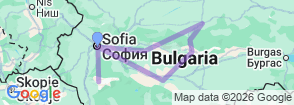 Tour route map