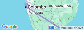 Tour route map