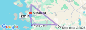 Tour route map