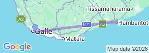 Tour route map