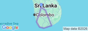 Tour route map