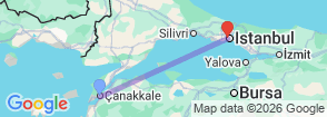 Tour route map