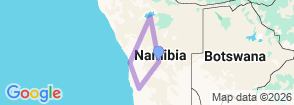 Tour route map
