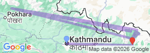 Tour route map
