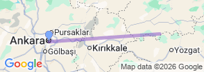 Tour route map