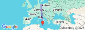 Tour route map