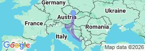 Tour route map