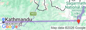 Tour route map
