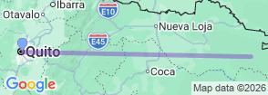 Tour route map