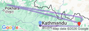 Tour route map