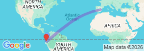 Tour route map