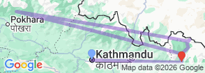 Tour route map