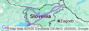 Tour route map