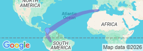 Tour route map