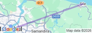 Tour route map