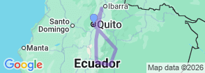 Tour route map