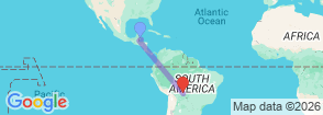 Tour route map