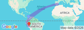 Tour route map