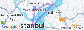 Tour route map